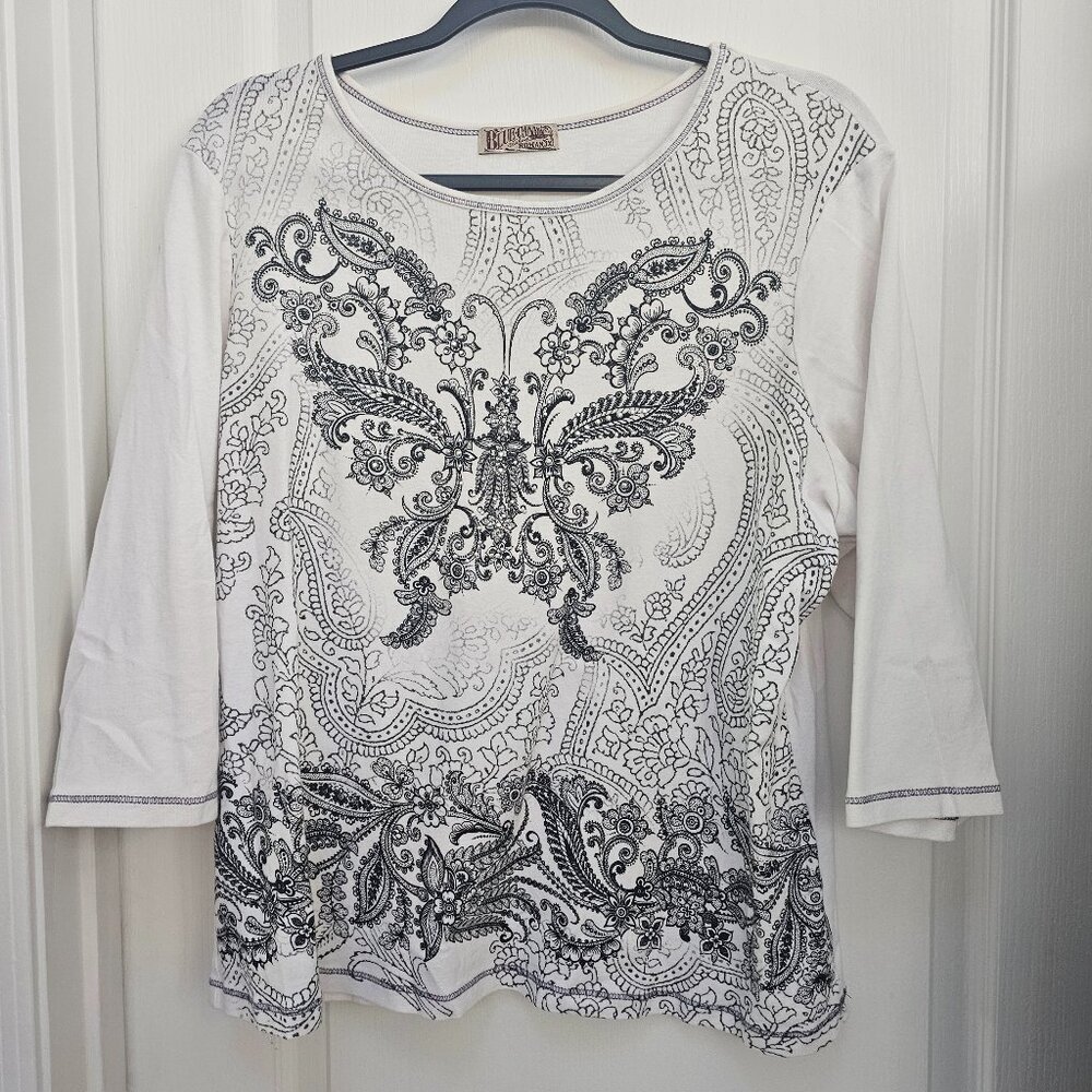 Blue canyon 3/4 length t-shirt